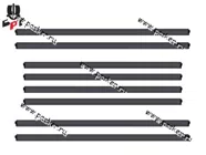 Уплотнитель боковых стекол 2109 099 15 ворсалановый нижний (бархотка) 8шт Балаково АО БРТ|Код 24485