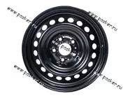 Диск колесный 16/6,5J/5*114,3/ET40/d66 Magnetto Nissan Qashqai Tiida Renault Captur черный 16007 AM|Код 24771
