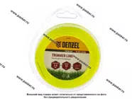 Леска для триммера 2,4мм х 15м FLEX CORD круглая Denzel 96108|Код 24819