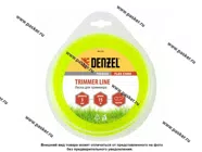 Леска для триммера 3,0мм х 15м FLEX CORD круглая Denzel 96109|Код 24837