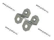 Кронштейны бампера 2107 передние боковые|Код 2485