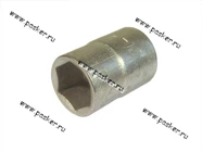Головка торцевая 17 1/2 короткая 6-гранная НИЗ|Код 25167