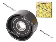 Подшипник натяжителя ремня генератора Renault Duster ANDYCAR 2л 16кл с А/С с ГУР опорный ANGA355.6|Код 25425