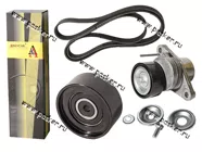 Ремень генератора+2 ролика Renault Logan LADA Largus с А/С с ГУР ANDYCAR ANKD1822.02|Код 25508