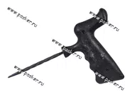 Шило для зачистки проколов с пистолетной ручкой спиральное 6мм TRT95P|Код 26075
