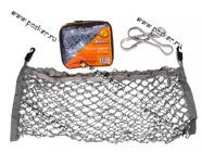 Сетка багажная карман AIRLINE 30х70см 2 пласт крючка + 2 металл крючка AS-S-01|Код 26104