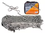 Сетка багажная карман AIRLINE 45х90см 2 пласт крючка + 2 металл крючка AS-S-02|Код 26107