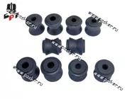 Втулки реактивных штанг 2101-07 Балаково АО БРТ 6маленьких+4больших|Код 26282