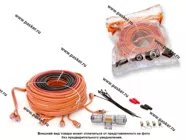 АУДИО Комплект для подключения 4х канального усилителя (9мм2) MYSTERY MAK 08.4|Код 26537