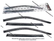 Дефлектор боковых окон Voron Glass 2194 Калина Cross Voron Glass накладной 4шт|Код 27346