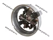 Крышка стартера 2101-099 задняя КЗАТЭ со щетками и втулкой|Код 27431