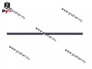 Резинка щеток стеклоочистителя 2108-099 Газель Балаково АО БРТ [упаковка 10 шт.]|Код 27494