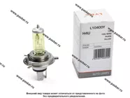 Лампа галоген 12V H4U 100/80W PU43T-38 YELLOW LYNXauto L10400Y|Код 27518