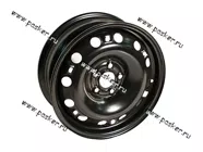 Диск колесный 15/6J/5*100/ET38/d57,1 Magnetto Volkswagen Polo Sedan Golf черный 15007 AM|Код 27739