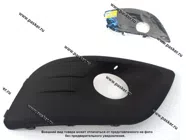 Облицовка бампера переднего LADA Largus рамка под п/фару левая MANOVER MROEM023L|Код 28310