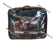 Чехлы LADA Vesta экокожа серые задняя спинка раздельная|Код 28466