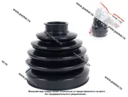 Пыльник ШРУСа УАЗ Патриот наружный БРПласт полиуретан черный|Код 28772