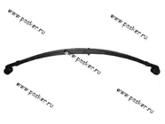 Рессора Газель задняя 3-х листовая с шарнирами 3221-2912010-01 ЧМЗ|Код 28796