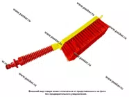 Щетка для мытья а/м Garde SH572 38см на шланг|Код 28838