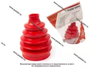 Пыльник ШРУСа Renault Logan дв K7M K7J K4M наружный БРПласт полиуретан красный|Код 28839