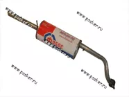 Глушитель Chevrolet Lanos ФОБОС сталь DX52/53 алюмокремнивое покрытием AS120 закатной 303|Код 303