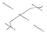 Тормозная трубка 21214 задняя левая система BAS + ABS LADA Image|Код 30827
