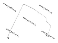 Тормозная трубка 21214 от блока ABS к левой магистральной трубке LADA Image|Код 30877