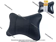 Подушка Garde на подголовник 28х21см на резинке эко-кожа черная GTX04RGB|Код 30916
