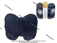 Подушка Garde на подголовник 30х28см карабин эко-алькантара черная GTX06A|Код 30917