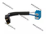 Колодка соединительная автолампы H7 с ответной частью Г-образная керамика Nord YADA|Код 31209