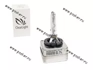 Лампа ксенон D3S 12V/24V 35W PK32d-5 ClearLight 5000K [упаковка 2 шт.]|Код 31245