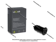 Разветвитель прикуривателя на 2 USB 2.1А 12/24В LECAR|Код 31420
