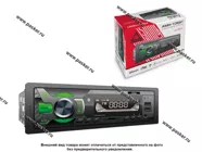 Автомагнитола AURA USB/Bluetooth/MicroSD/FM 4х36W зеленая подсветка FIREBALL-105BT|Код 31697