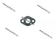 Прокладка фланца отводящей трубы помпы 2101-07 паронит [упаковка 10 шт.]|Код 3194