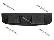 Полка акустическая 2101-07 с подиумом под акустику 6х9 МДФ 10мм Автоблюз|Код 32002