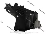 Защита бампера Renault Logan с 2010г, Lada Largus РЫСЬ правая|Код 32208