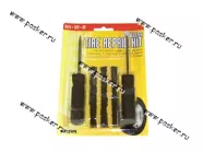 Ремкомплект для ремонта б/к шин IMG V104 шило-рашпиль, жгут черный 3шт|Код 32310