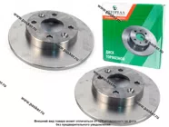 Диск тормозной Renault Logan 2004- Sandero 2009- ClioII 1998- AVTOREAL передний AV0003 [упаковка 2 шт.]|Код 32536