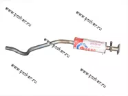 Резонатор Daewoo Nexia ФОБОС сталь DX52/53 алюмокремнивое покрытием AS120 под катализатор 3264|Код 3264