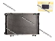 Радиатор Газель Бизнес алюминиевый 2-х рядный паяный ИРАН GB330242-AL|Код 32732