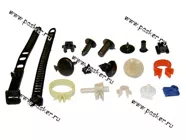 Пистоны крепления 2113-15 полный комплект на а/м|Код 3339