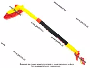 Щетка для снега со скребком 85-125см Garde PR299 телескопическая с поворотной, съемной головой|Код 3407