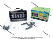 Фара светодиодная прямоугольная WL-710 Вымпел фара+ДХО 5LED 75+6W|Код 34385