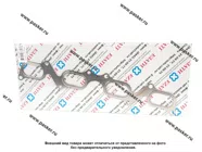 Прокладка коллектора выпускного 40624-1008027-02 металл 2-х слойная ЕЗАТИ PREMIUM|Код 34446
