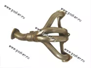 Труба приемная 1118 Калина 2110 и мод дв1,6 8-ми кл под 1 датчика кислорода|Код 34934