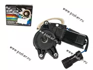 Мотор стеклоподъемника 1118 Калина, 2123 Chevrolet Niva левый ДЗС|Код 35047