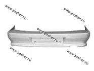 Бампер 2115 Кампласт-Т задний без полосы Белое облако 240|Код 35319