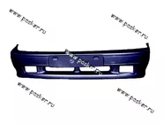 Бампер 2113-15 Кампласт-Т передний под птф без полосы Космос 665|Код 35343