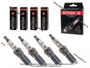Свеча BRISK SUPER R RR15YC-1 [упаковка 4 шт.]|Код 35397