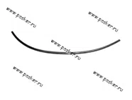 Патрубок от радиатора к расширительному бачку 2123 Chevrolet Niva АО БРТ Балаково|Код 3545